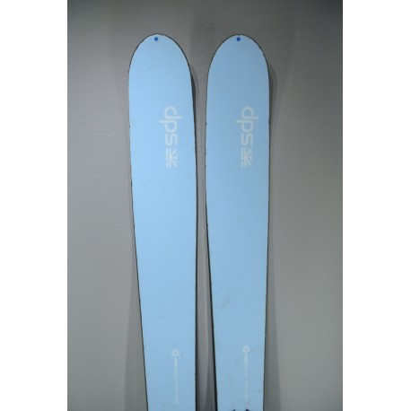 All Mountain-DPS NINA 99 HYBRID SKIS- 176cm- LEATHER ski strap incl.