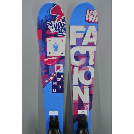 Freestyle/Twin-tip- FACTION DILLINGER JR - 135cm COOL YOUTH SKIS