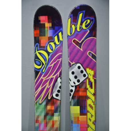 Freestyle/Twin-Tip -NORDICA DOUBLE SIX -177cm ! COOL SKIS!